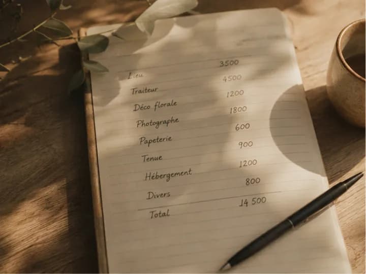 Basic wedding budget management prior to an experienced wedding planner taking over
